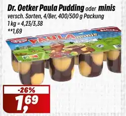 Simmel Dr. Oetker Paula Pudding oder minis Angebot