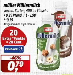 Simmel müller Müllermilch Angebot