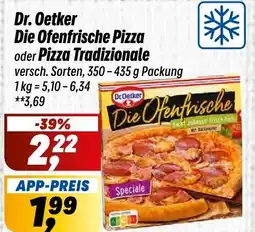 Simmel Dr. Oetker Die Ofenfrische Pizza oder Pizza Tradizionale Angebot