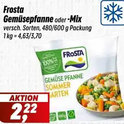 Simmel Frosta Gemüsepfanne oder -Mix Angebot