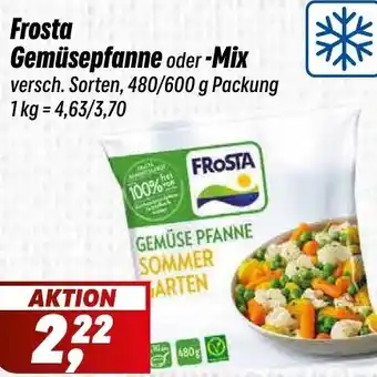 Simmel Frosta Gemüsepfanne oder -Mix Angebot