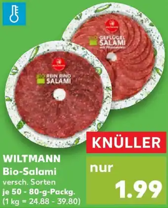 Kaufland WILTMANN Bio-Salami Angebot