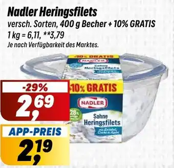 Simmel Nadler Heringsfilets Angebot