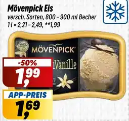 Simmel Mövenpick Eis Angebot