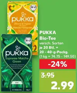 Kaufland PUKKA Bio-Tee Angebot