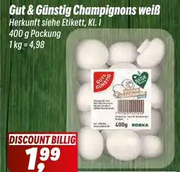 Simmel Gut & Günstig Champignons weiß Angebot