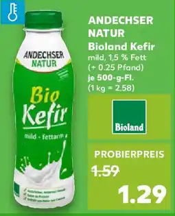 Kaufland ANDECHSER NATUR Bioland Kefir Angebot