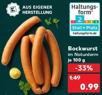 Kaufland Bockwurst Angebot