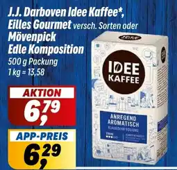 Simmel J.J. Darboven Idee Kaffee, Eilles Gourmet oder Mövenpick Angebot