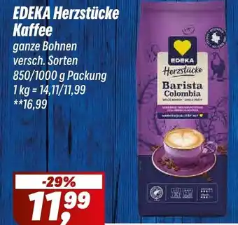 Simmel EDEKA Herzstücke Kaffee Angebot