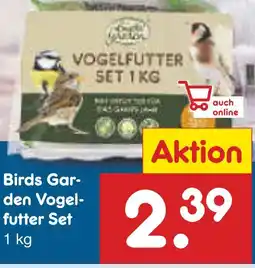Netto Marken-Discount Birds garden vogelfutter set Angebot