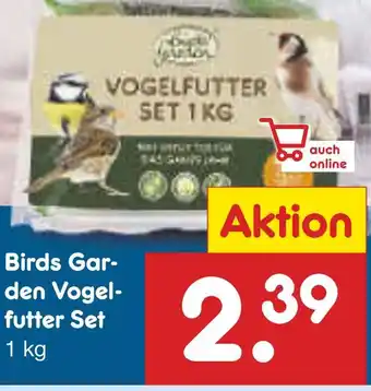 Netto Marken-Discount Birds garden vogelfutter set Angebot