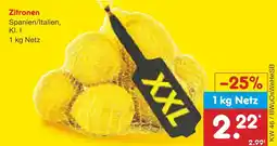 Netto Marken-Discount Zitronen Angebot