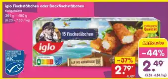 Netto Marken-Discount Iglo fischstäbchen Angebot