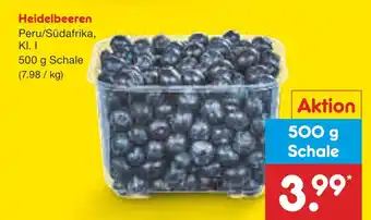 Netto Marken-Discount Heidelbeeren Angebot