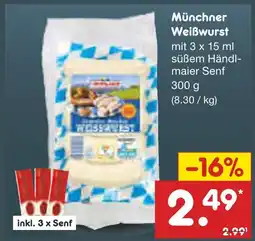 Netto Marken-Discount Münchner weißwurst Angebot