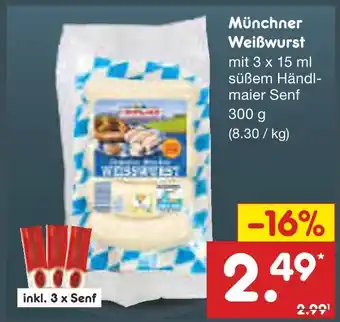 Netto Marken-Discount Münchner weißwurst Angebot