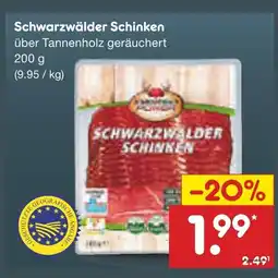 Netto Marken-Discount Schwarzwälder schinken Angebot