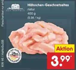 Netto Marken-Discount Gut ponholz hähnchen-geschnetzeltes Angebot