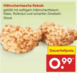 Netto Marken-Discount Hähnchentasche kebab Angebot