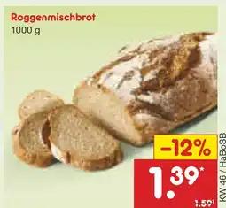 Netto Marken-Discount Roggenmischbrot Angebot
