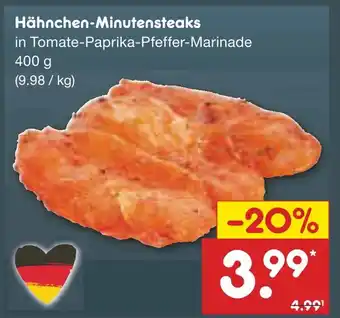 Netto Marken-Discount Hähnchen-minutensteaks Angebot
