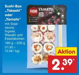 Netto Marken-Discount Sushi-box takashi Angebot