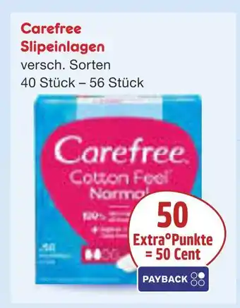 Netto Marken-Discount Carefree slipeinlagen Angebot