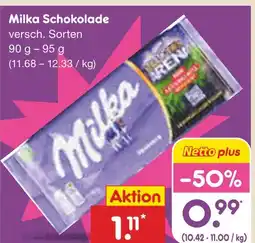 Netto Marken-Discount Milka schokolade Angebot