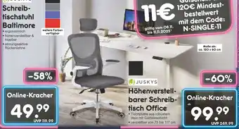 Netto Marken-Discount Juskys schreibtischstuhl baltimore Angebot