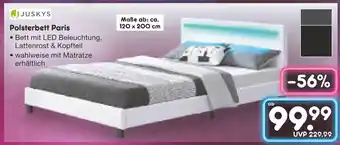Netto Marken-Discount Juskys polsterbett paris Angebot