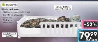 Netto Marken-Discount Juskys kinderbett naya Angebot