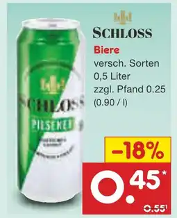Netto Marken-Discount Schloss biere Angebot