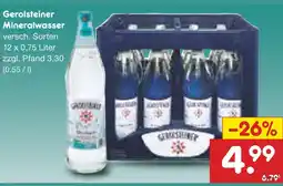 Netto Marken-Discount Gerolsteiner mineralwasser Angebot