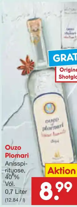 Netto Marken-Discount Ouzo plomari Angebot