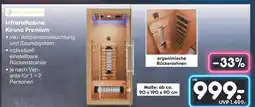 Netto Marken-Discount Artsauna infrarotkabine kiruna premium Angebot
