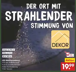 Netto Marken-Discount Dekor led weihnachtsbaum Angebot