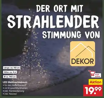 Netto Marken-Discount Dekor led weihnachtsbaum Angebot