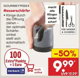 Netto Marken-Discount Gourmetmaxx messerschärfer Angebot