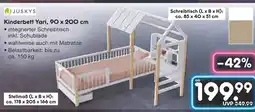 Netto Marken-Discount Juskys kinderbett yari Angebot