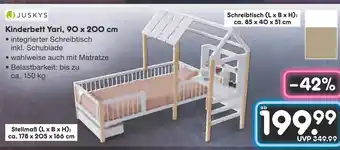 Netto Marken-Discount Juskys kinderbett yari Angebot
