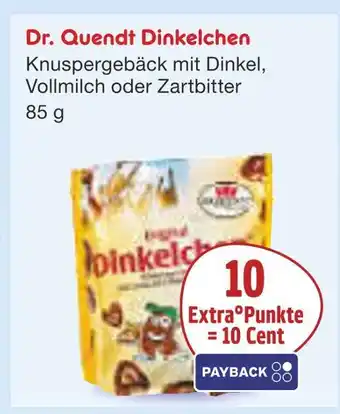 Netto Marken-Discount Dr. quendt dinkelchen vollmilch Angebot
