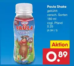 Netto Marken-Discount Paula shake Angebot