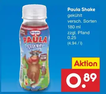 Netto Marken-Discount Paula shake Angebot