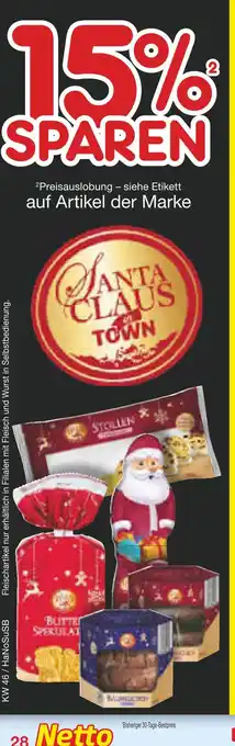 Netto Marken-Discount Santa claus town stollen Angebot