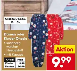 Netto Marken-Discount Damen onesie Angebot