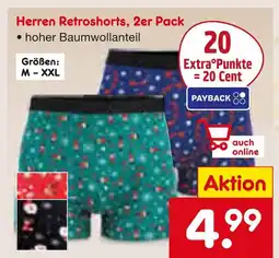 Netto Marken-Discount Herren retroshorts Angebot