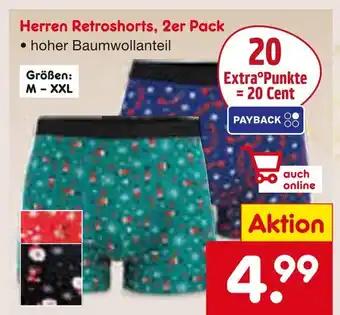 Netto Marken-Discount Herren retroshorts Angebot