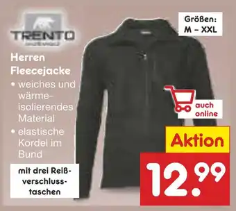 Netto Marken-Discount Trento herren fleecejacke Angebot