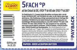 Netto Marken-Discount Payback 5fach °p Angebot